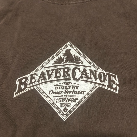 ROOTS Beaver Canoe T-Shirt & Children’s Place Cargo Shorts Outfit - Picture 4 of 9